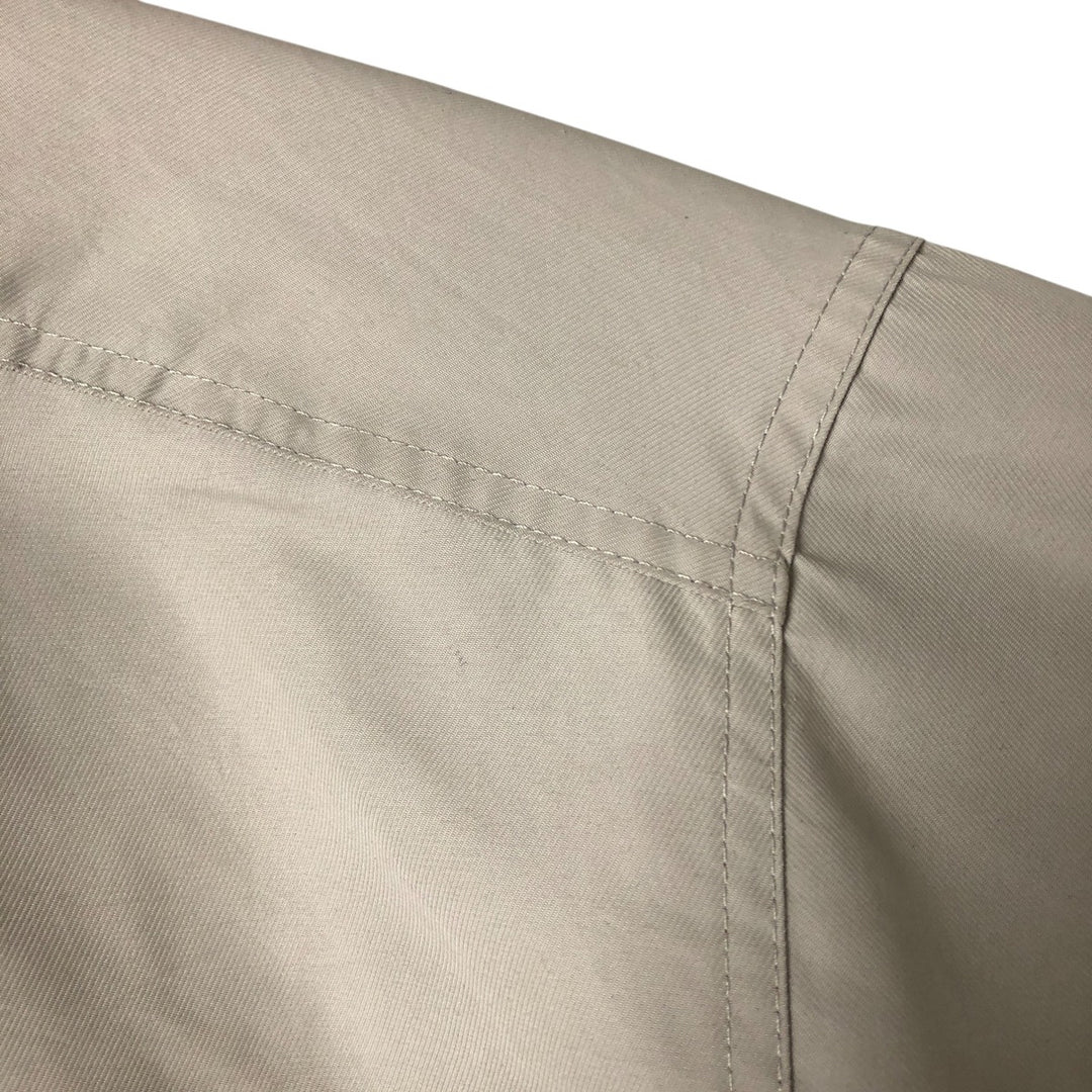 Vintage 90'S Adidas padded puffer jacket, size L, men's polyester Beige type Vintage Second Hand