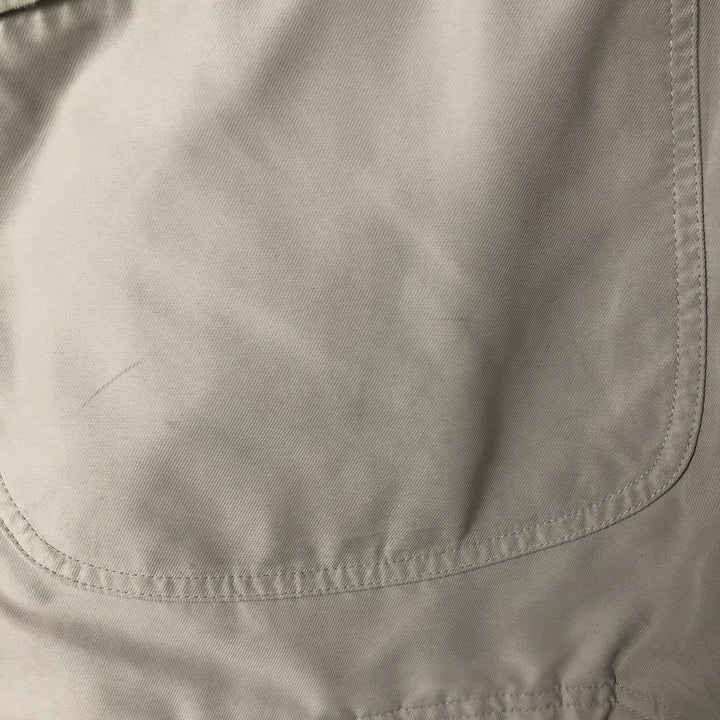 Vintage 90'S Adidas padded puffer jacket, size L, men's polyester Beige type Vintage Second Hand