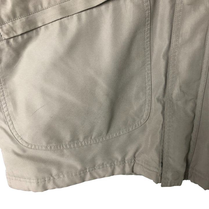 Vintage 90'S Adidas padded puffer jacket, size L, men's polyester Beige type Vintage Second Hand