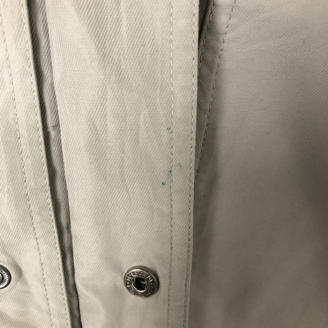 Vintage 90'S Adidas padded puffer jacket, size L, men's polyester Beige type Vintage Second Hand