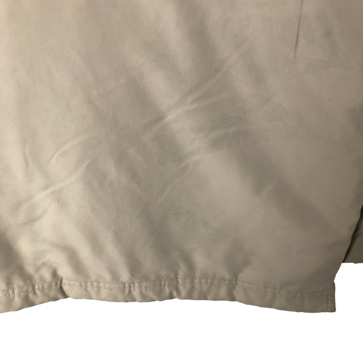 Vintage 90'S Adidas padded puffer jacket, size L, men's polyester Beige type Vintage Second Hand