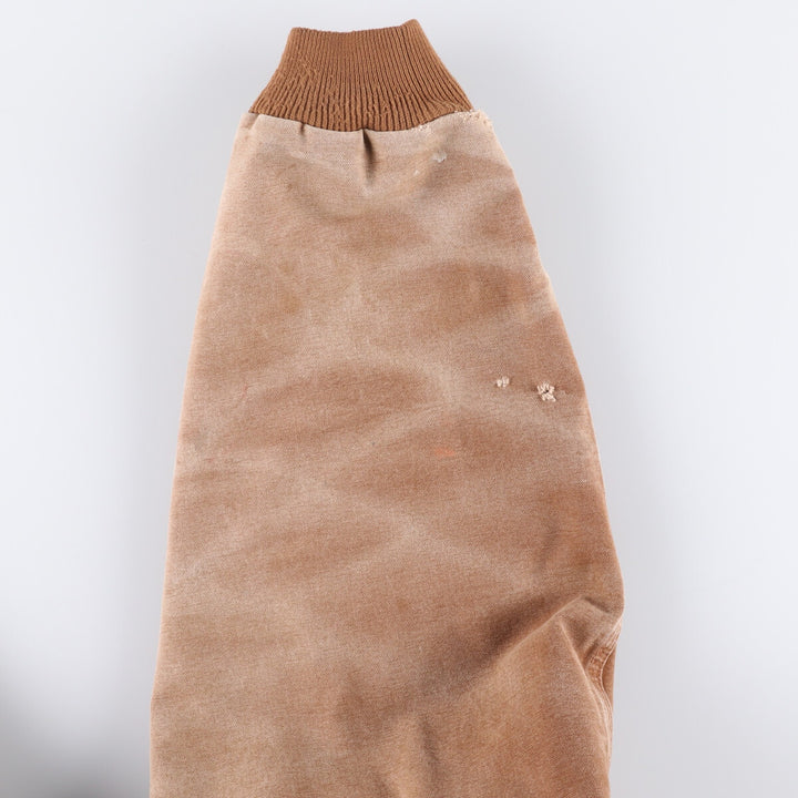 00'S Carhartt Active Jacket Duck Full Zip Hoodie Men's XXL cotton Beige type Vintage Second Hand