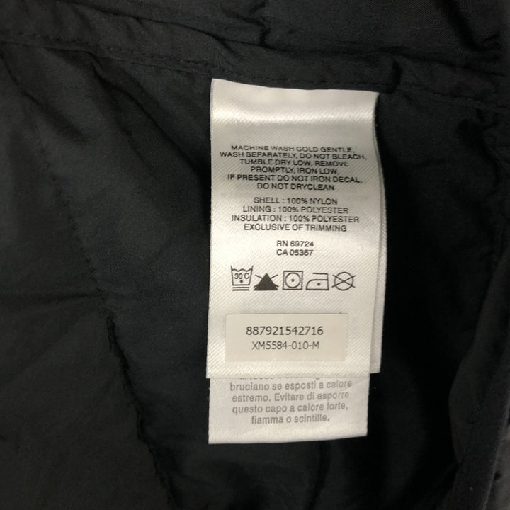 Columbia Men's Padded Puffer Jacket, Size M Nylon black type Vintage Second Hand