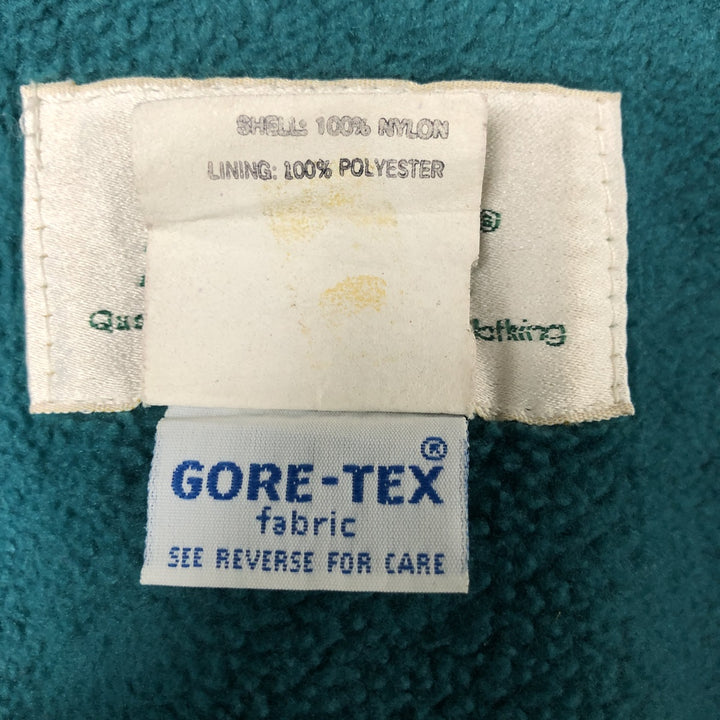 80s-90'S REI GORE-TEX Mountain Jacket, Shell Jacket, Made in USA, Men's Size L Nylon Navy blue Vintage Second Hand