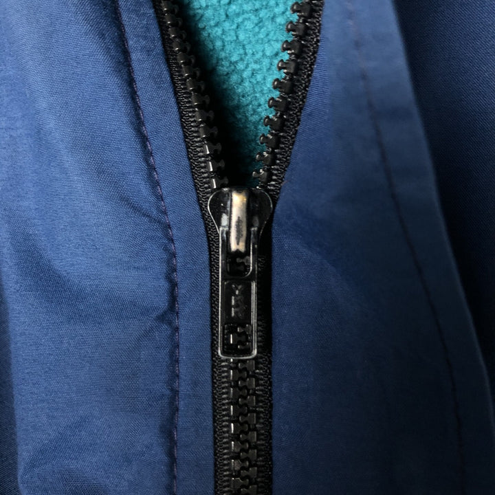 80s-90'S REI GORE-TEX Mountain Jacket, Shell Jacket, Made in USA, Men's Size L Nylon Navy blue Vintage Second Hand