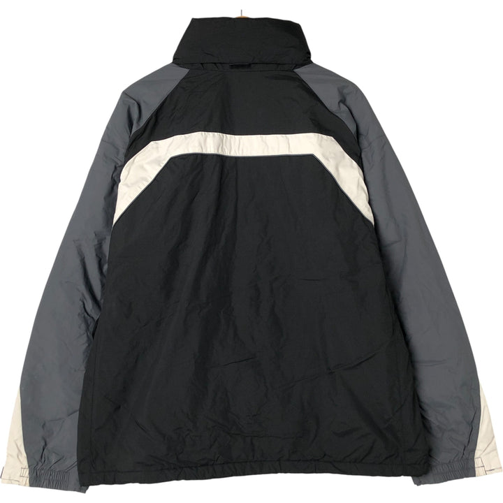 2000'S Columbia Padded Mountain Jacket, Shell Jacket, Puffer Jacket, Men's XL Nylon black type Vintage Second Hand