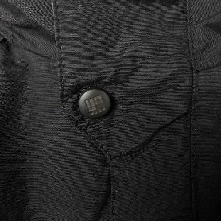 2000'S Columbia Padded Mountain Jacket, Shell Jacket, Puffer Jacket, Men's XL Nylon black type Vintage Second Hand