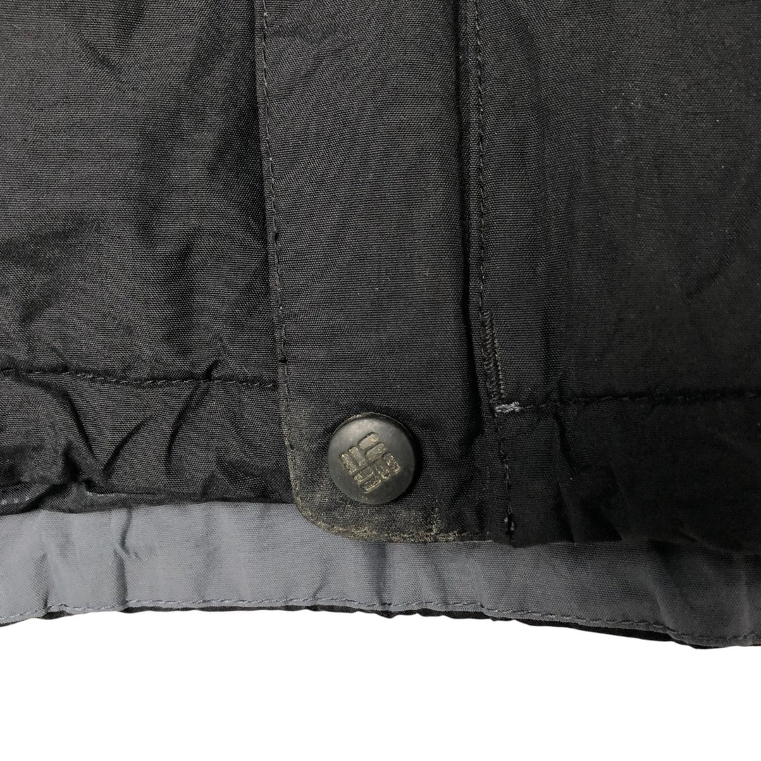 2000'S Columbia Padded Mountain Jacket, Shell Jacket, Puffer Jacket, Men's XL Nylon black type Vintage Second Hand