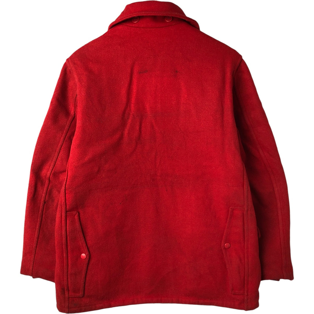 Vintage 1960s-1970'S JCPenney Hunting Apparel wool hunting jacket, size M, men's unclear red type Vintage Second Hand
