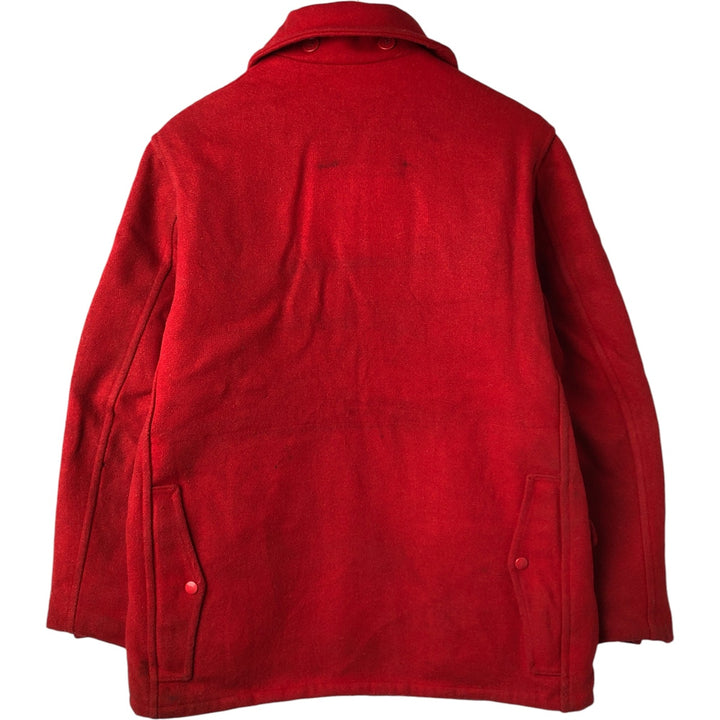 Vintage 1960s-1970'S JCPenney Hunting Apparel wool hunting jacket, size M, men's unclear red type Vintage Second Hand