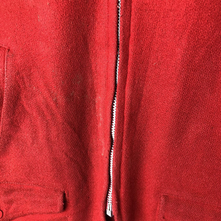 Vintage 1960s-1970'S JCPenney Hunting Apparel wool hunting jacket, size M, men's unclear red type Vintage Second Hand