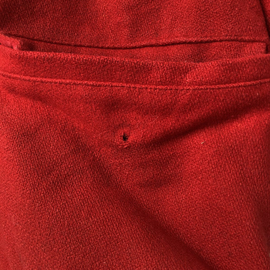 Vintage 1960s-1970'S JCPenney Hunting Apparel wool hunting jacket, size M, men's unclear red type Vintage Second Hand