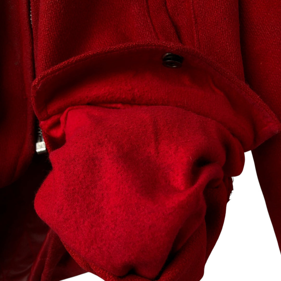 Vintage 1960s-1970'S JCPenney Hunting Apparel wool hunting jacket, size M, men's unclear red type Vintage Second Hand