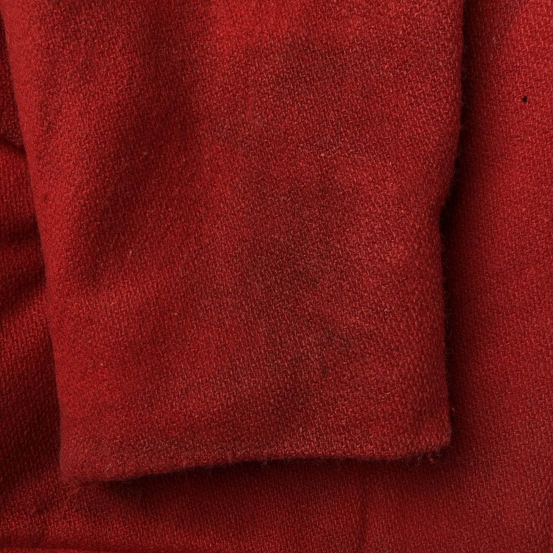 Vintage 1960s-1970'S JCPenney Hunting Apparel wool hunting jacket, size M, men's unclear red type Vintage Second Hand