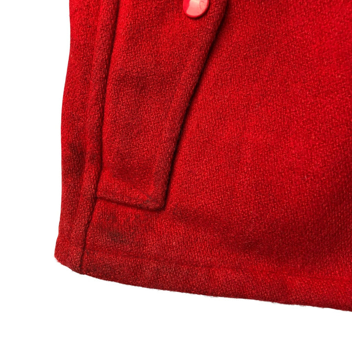 Vintage 1960s-1970'S JCPenney Hunting Apparel wool hunting jacket, size M, men's unclear red type Vintage Second Hand