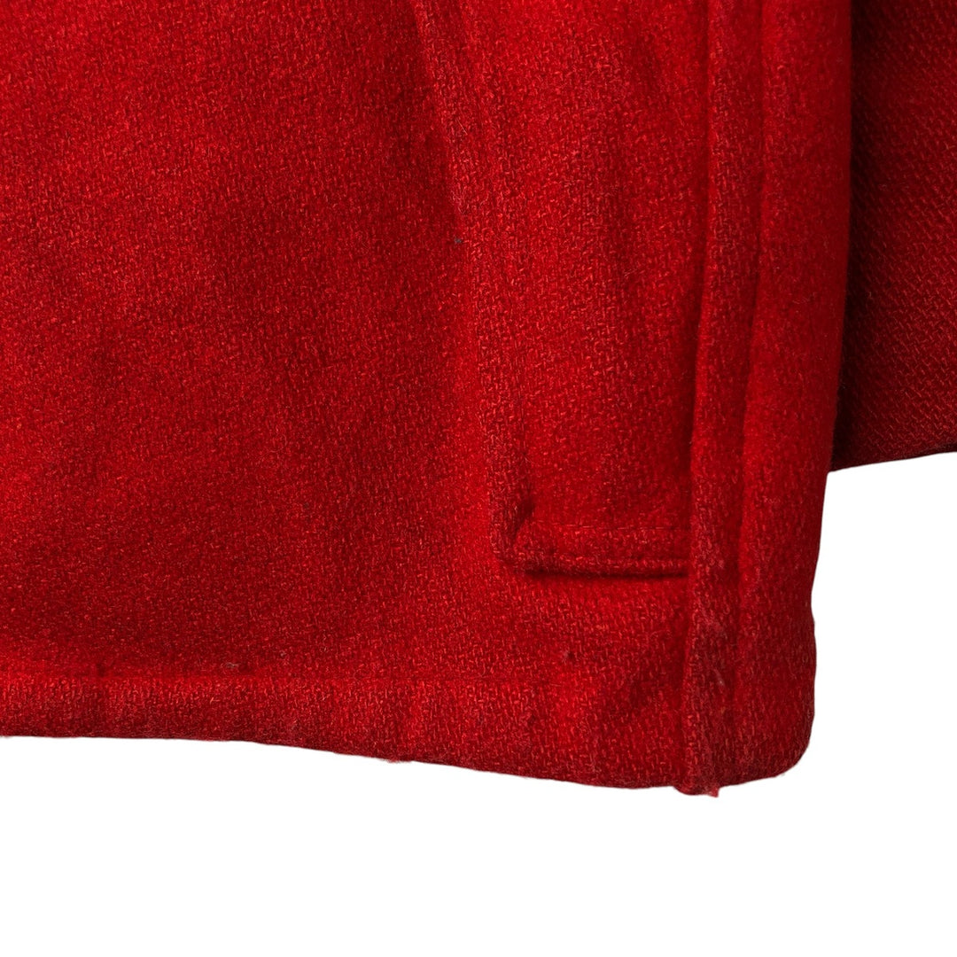 Vintage 1960s-1970'S JCPenney Hunting Apparel wool hunting jacket, size M, men's unclear red type Vintage Second Hand