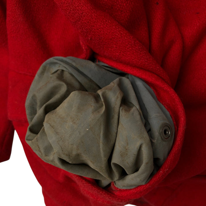 Vintage 1960s-1970'S JCPenney Hunting Apparel wool hunting jacket, size M, men's unclear red type Vintage Second Hand