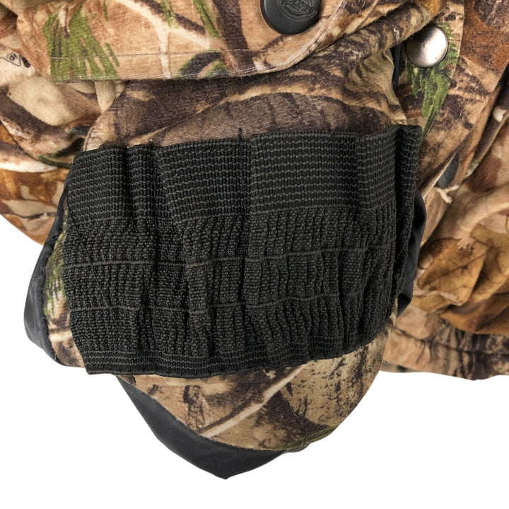 Dickies Realtree Camo Padded Parka Puffer Jacket, Men's Size L polyester brown type Vintage Second Hand