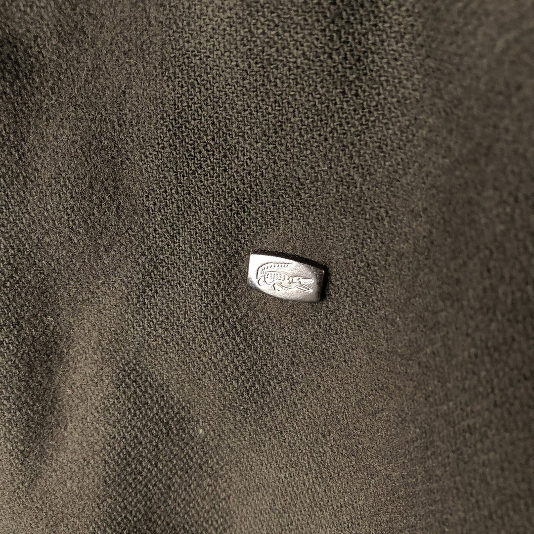 Lacoste padded wool blouson, men's size XL wool Khaki type Vintage Second Hand