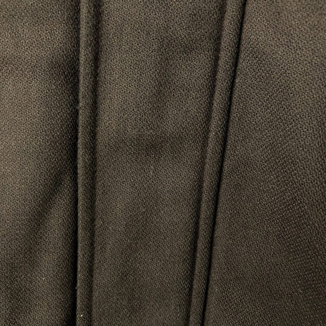 Lacoste padded wool blouson, men's size XL wool Khaki type Vintage Second Hand