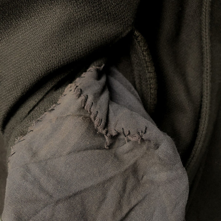 Lacoste padded wool blouson, men's size XL wool Khaki type Vintage Second Hand