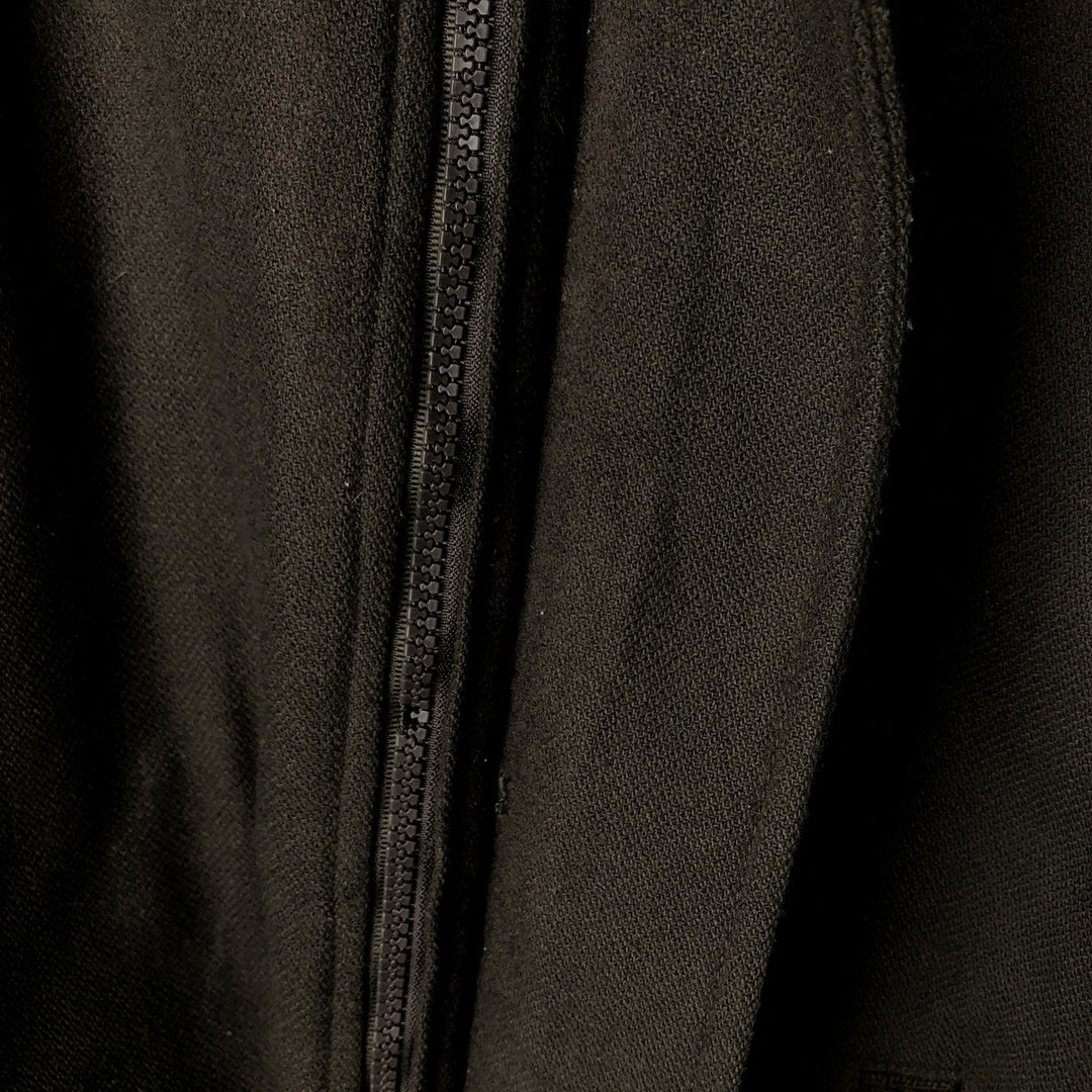 Lacoste padded wool blouson, men's size XL wool Khaki type Vintage Second Hand