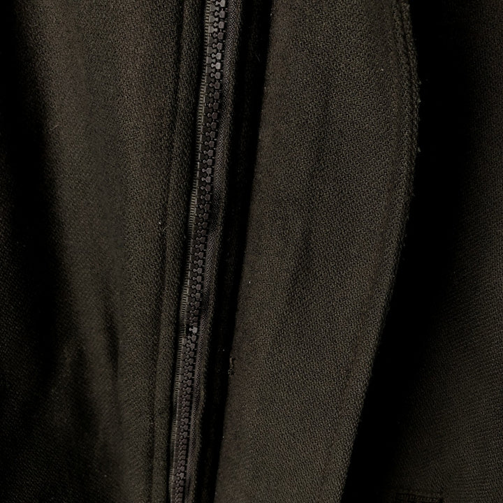 Lacoste padded wool blouson, men's size XL wool Khaki type Vintage Second Hand