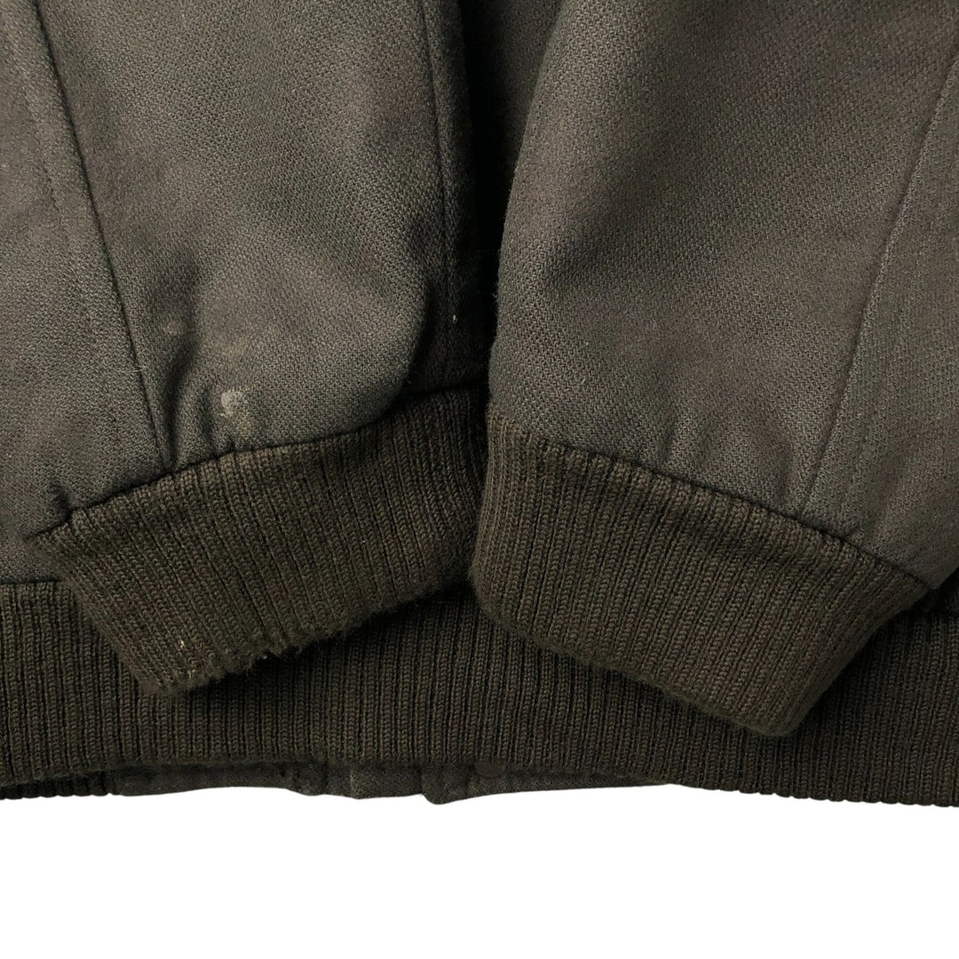 Lacoste padded wool blouson, men's size XL wool Khaki type Vintage Second Hand