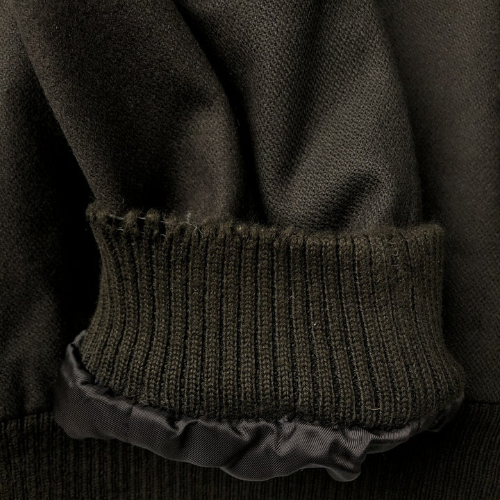 Lacoste padded wool blouson, men's size XL wool Khaki type Vintage Second Hand