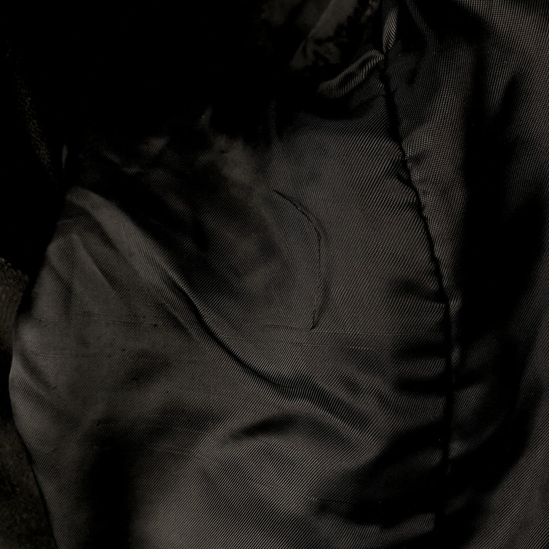 Lacoste padded wool blouson, men's size XL wool Khaki type Vintage Second Hand