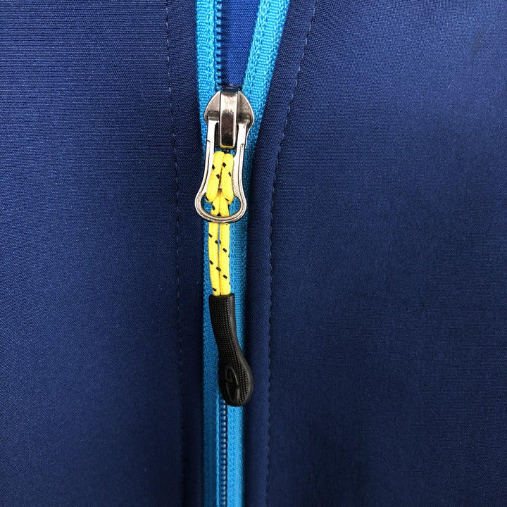 Champion C9 Windbreaker, Men's Size L polyester Navy blue Vintage Second Hand