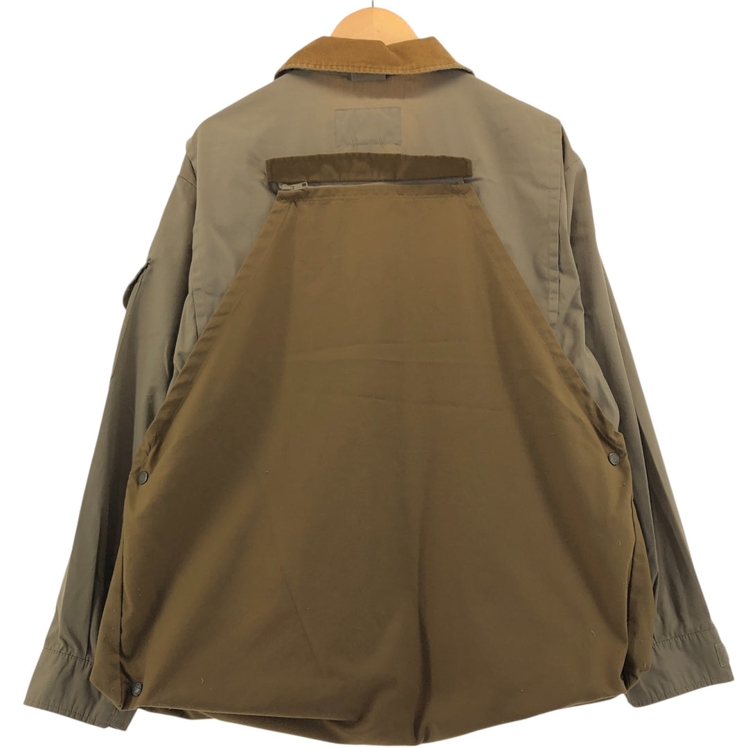 90s~00'S Cabelas Shooting Jacket Men's L size polyester Beige type Vintage Second Hand
