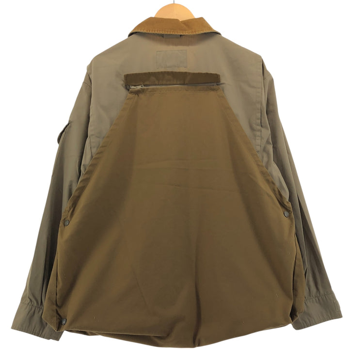 90s~00'S Cabelas Shooting Jacket Men's L size polyester Beige type Vintage Second Hand