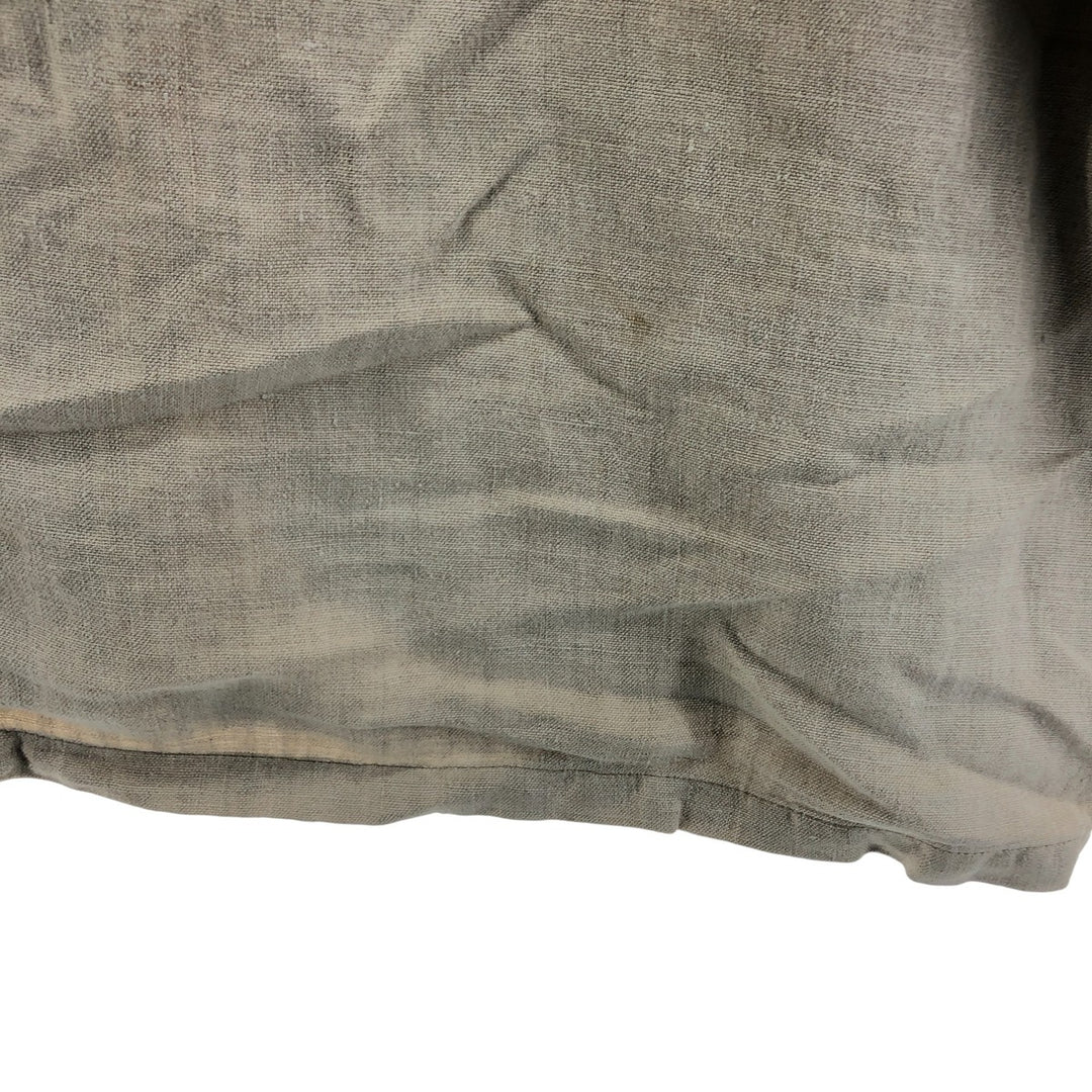 STRUCTURE Linen Jacket Men's XL linen Beige type Vintage Second Hand