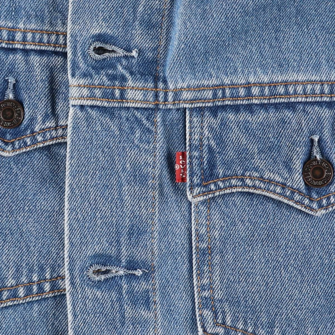 Levi's 70570-0616 Euro Model Denim Jacket, G-Jean, Men's XXL cotton blue type Vintage Second Hand