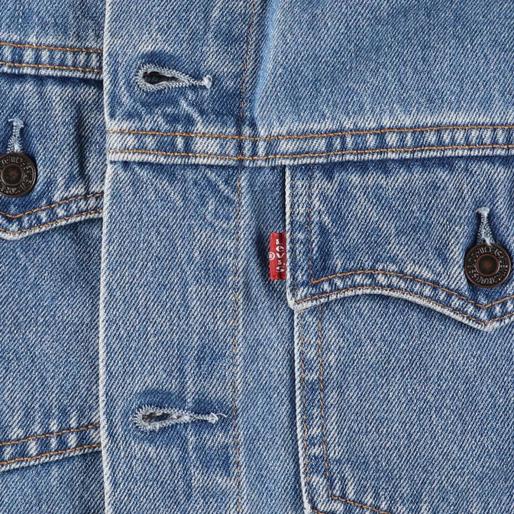 Levi's 70570-0616 Euro Model Denim Jacket, G-Jean, Men's XXL cotton blue type Vintage Second Hand