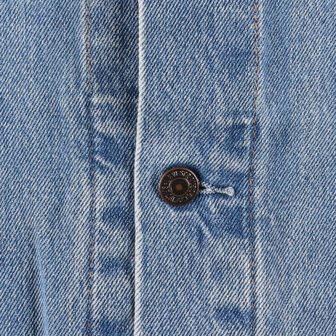 Levi's 70570-0616 Euro Model Denim Jacket, G-Jean, Men's XXL cotton blue type Vintage Second Hand