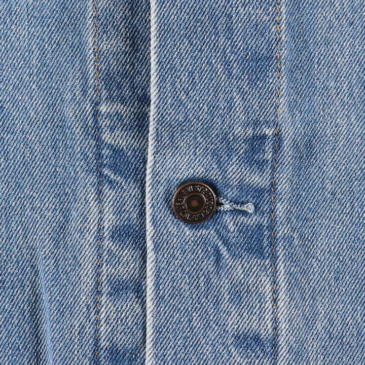 Levi's 70570-0616 Euro Model Denim Jacket, G-Jean, Men's XXL cotton blue type Vintage Second Hand