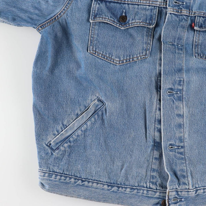 Levi's 70570-0616 Euro Model Denim Jacket, G-Jean, Men's XXL cotton blue type Vintage Second Hand