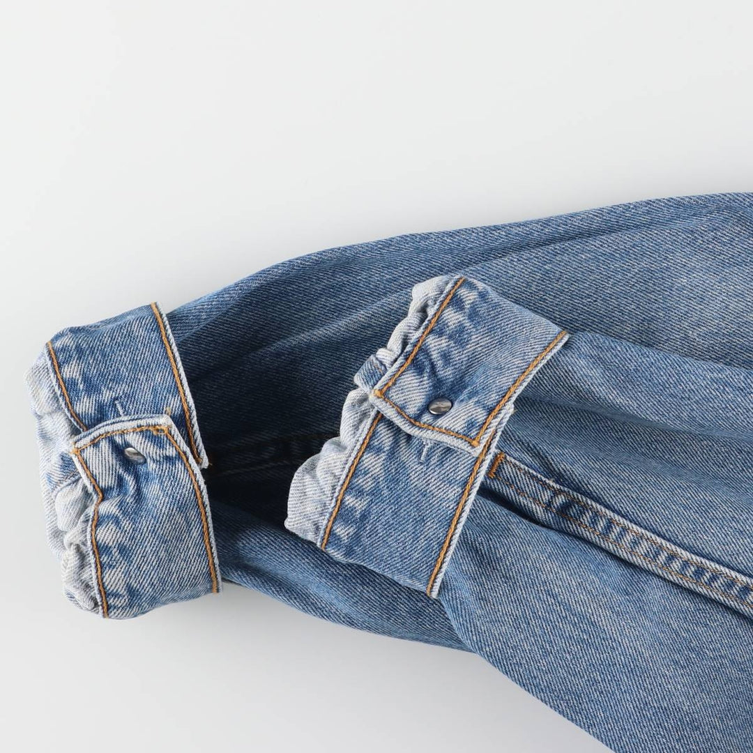 Levi's 70570-0616 Euro Model Denim Jacket, G-Jean, Men's XXL cotton blue type Vintage Second Hand