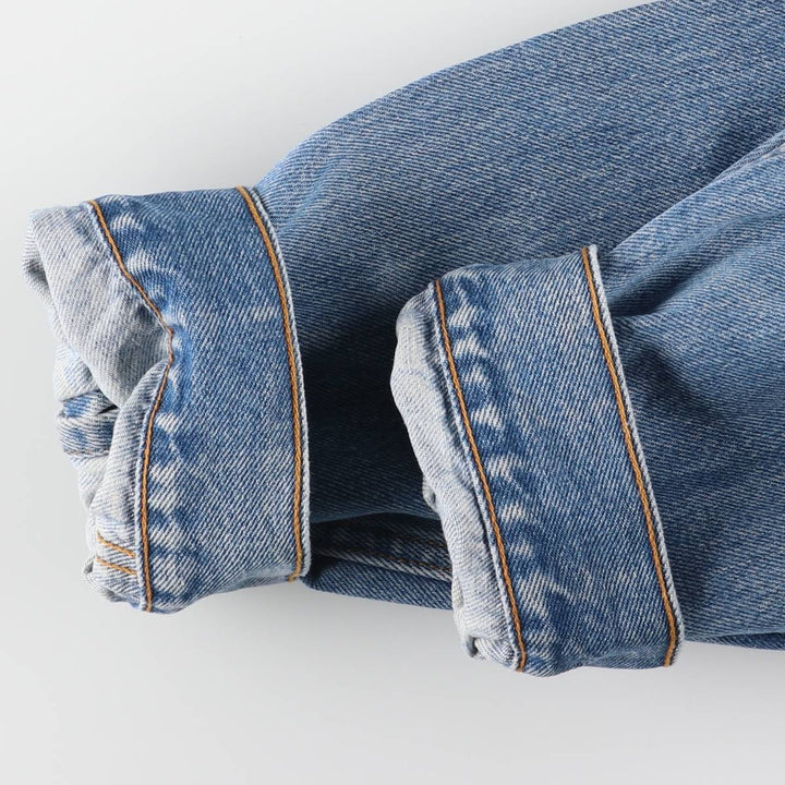 Levi's 70570-0616 Euro Model Denim Jacket, G-Jean, Men's XXL cotton blue type Vintage Second Hand