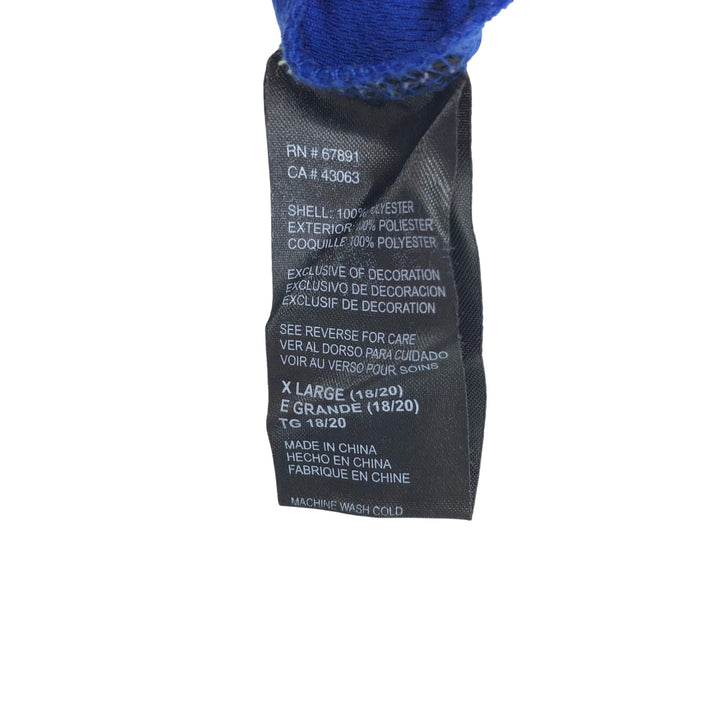 Adidas NBA NEW YORK KNICKS New York Knicks Game Shirt Replica Uniform Men's M polyester blue type Vintage Second Hand