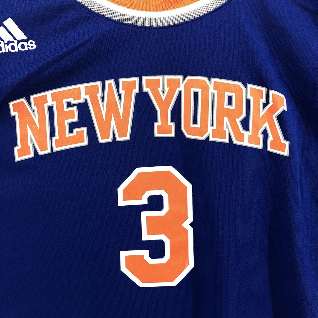 Adidas NBA NEW YORK KNICKS New York Knicks Game Shirt Replica Uniform Men's M polyester blue type Vintage Second Hand
