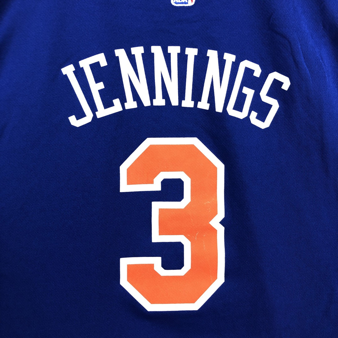 Adidas NBA NEW YORK KNICKS New York Knicks Game Shirt Replica Uniform Men's M polyester blue type Vintage Second Hand
