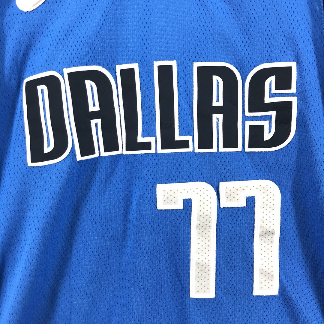 Nike NBA Dallas Mavericks mesh tank top game shirt men's size L vintage unknown blue type Vintage Second Hand