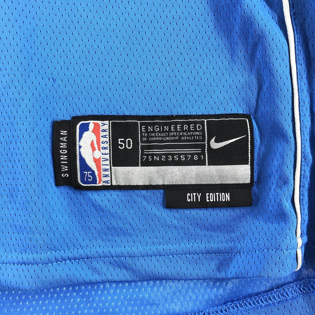 Nike NBA Dallas Mavericks mesh tank top game shirt men's size L vintage unknown blue type Vintage Second Hand