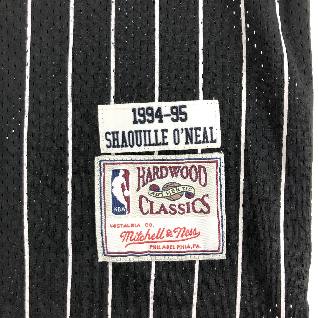 90'S MITCHELL and NESS NBA Orlando Magic mesh tank top game shirt men's size L vintage unknown red type Vintage Second Hand