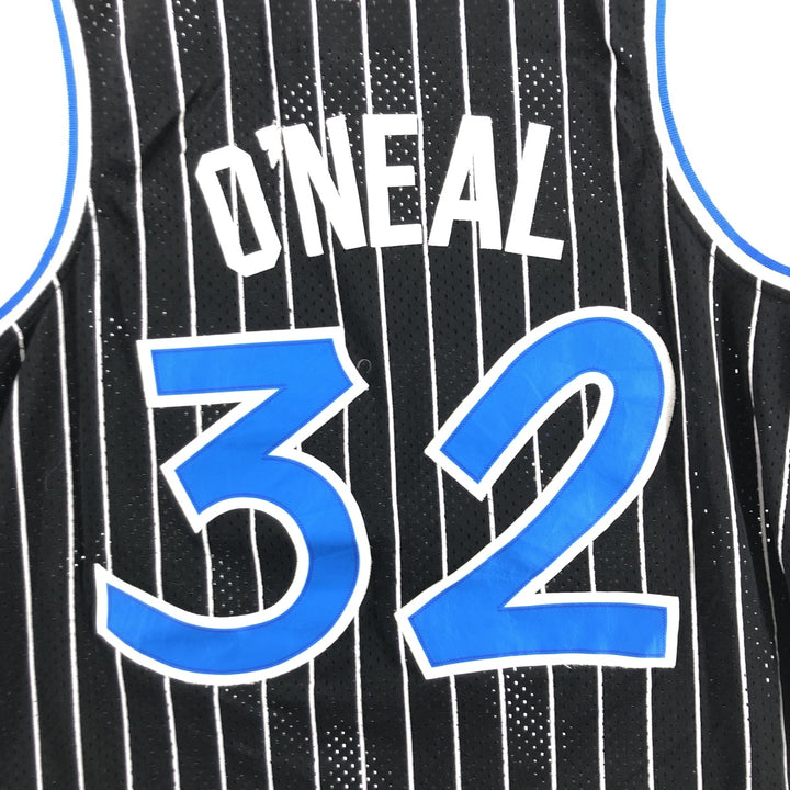 90'S MITCHELL and NESS NBA Orlando Magic mesh tank top game shirt men's size L vintage unknown red type Vintage Second Hand