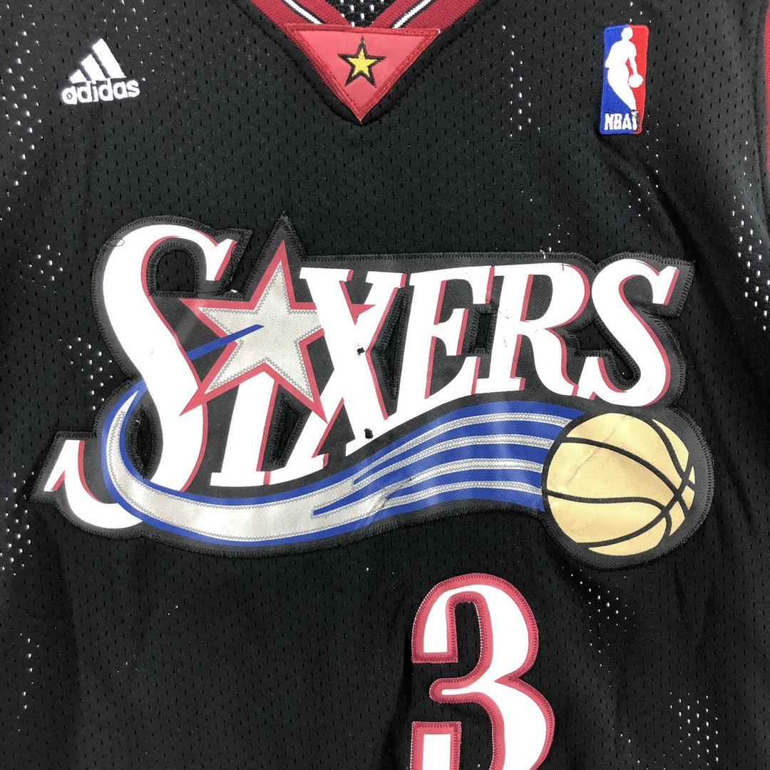 Adidas Mesh Tank Top Game Shirt Men's XL Size unknown red type Vintage Second Hand