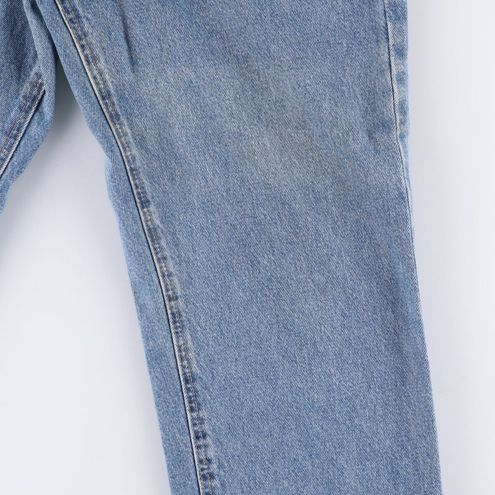 00'S Carhartt Relaxed Fit Tapered Denim Pants Men's W34 cotton blue type Vintage Second Hand